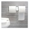 San Jamar 12.38 in. x 4.5 in. x 2.75 in. Locking Toilet Tissue Dispenser - Chrome
